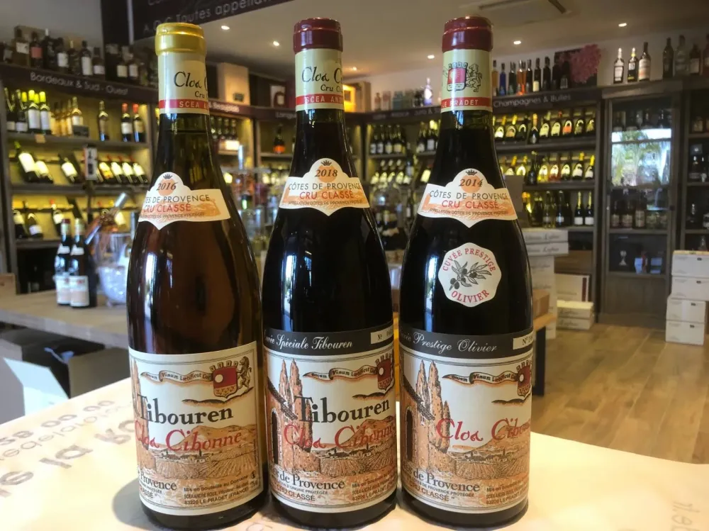 CLOS CIBONNE : Cru classé du Pradet